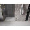 Mexen Velar toló zuhanyajtó 110 cm, átlátszó, arany - 871-110-000-01-50