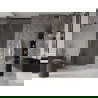 Mexen Velar tolható zuhanyajtó 120 cm, Átlátszó, arany - 871-120-000-01-50