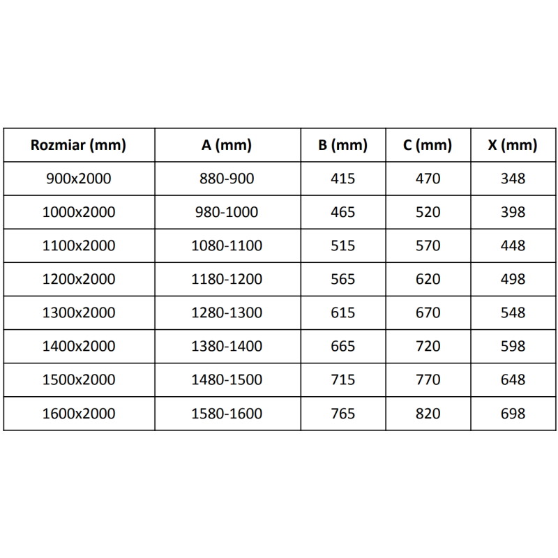 Mexen Velar tolóajtós zuhanyajtó, 100 cm, átlátszó, króm - 871-100-000-01-01
