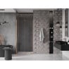 Mexen Velar ușă de duș culisantă 90 cm, transparent, Cupru cu aspect periat - 871-090-000-01-65