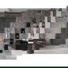 Mexen Velar ușă de duș culisantă 100 cm, transparent, Cupru cu aspect periat - 871-100-000-01-65