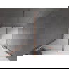 Mexen Velar ușă de duș culisantă 100 cm, transparent, Cupru cu aspect periat - 871-100-000-01-65