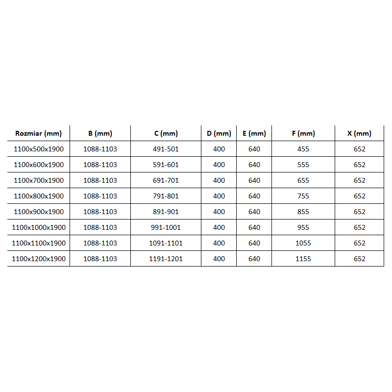 Mexen Roma nyitható zuhanykabin 110 x 80 cm, átlátszó, króm - 854-110-080-01-00