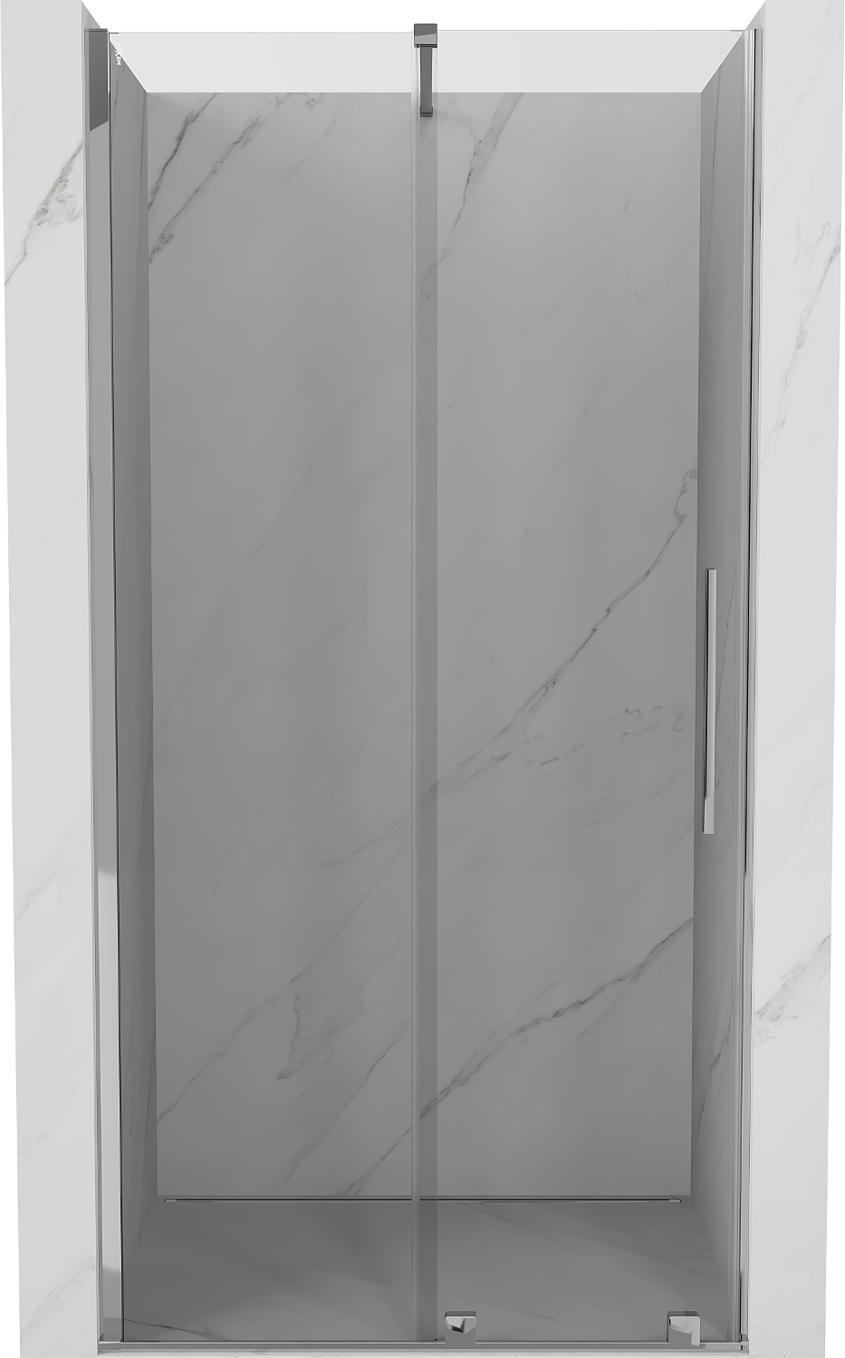 Mexen Velar ușă de duș culisantă 90 cm, transparent, Crom - 871-090-000-01-01