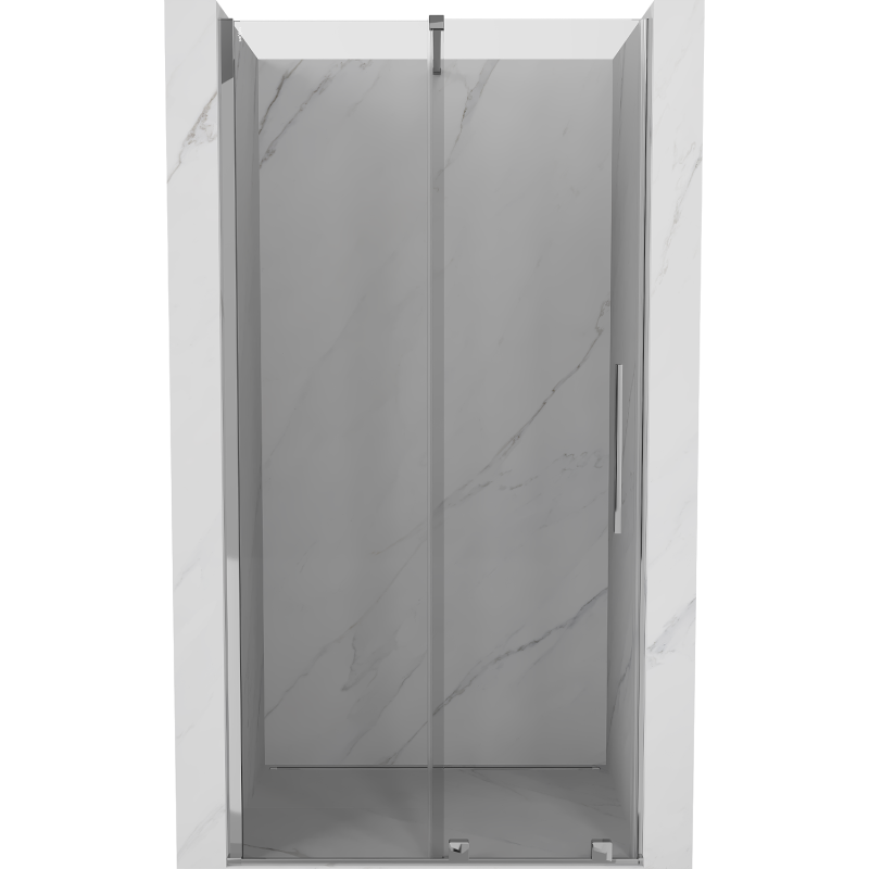 Mexen Velar uși de duș glisante 120 cm, transparent, crom - 871-120-000-01-01