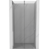Mexen Velar tolóajtós zuhanykabin 120 cm, átlátszó, króm - 871-120-000-01-01