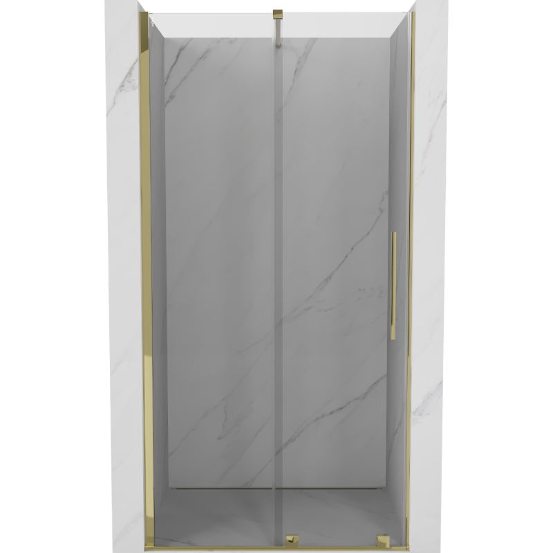 Mexen Velar ușă de duș culisantă 90 cm, transparent, auriu - 871-090-000-01-50