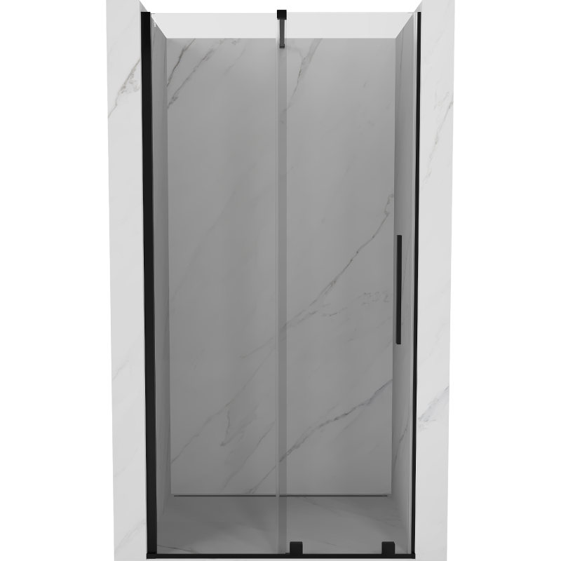 Mexen Velar ușă de duș culisantă 90 cm, transparent, neagră - 871-090-000-01-70