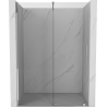 Mexen Velar uși de duș glisante 130 cm, transparente, crom - 871-130-000-01-01