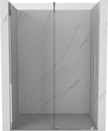 Mexen Velar uși de duș glisante 140 cm, transparent, crom - 871-140-000-01-01