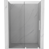 Mexen Velar uși de duș glisante 150 cm, transparente, alb - 871-150-000-01-20