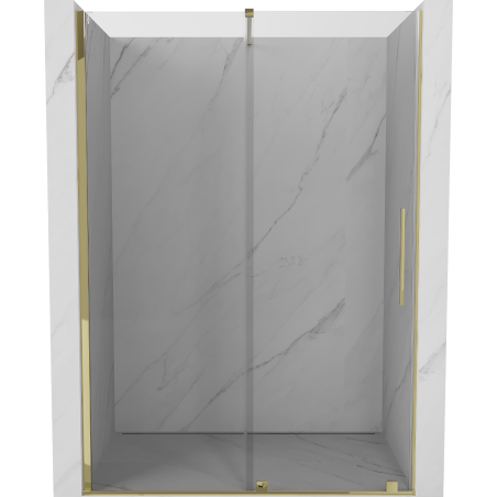Mexen Velar ușă de duș culisantă 150 cm, transparent, auriu - 871-150-000-01-50