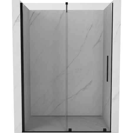 Mexen Velar uși de duș culisante 140 cm, transparent, negru - 871-140-000-01-70