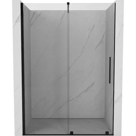 Mexen Velar ușă de duș culisantă 160 cm, transparent, neagră - 871-160-000-01-70