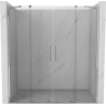 Mexen Velar Duo uși de duș culisante 180 cm, transparent, crom - 871-180-000-02-01