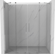 Mexen Velar Duo ușă de duș culisantă 180 cm, transparent, Crom - 871-180-000-02-01