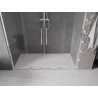 Mexen Velar Duo 180 cm-es tolóajtós zuhanyajtó, átlátszó, króm - 871-180-000-02-01
