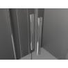 Mexen Velar Duo ușă de duș culisantă 180 cm, transparent, Crom - 871-180-000-02-01