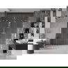 Mexen Velar Duo ușă de duș culisantă 200 cm, transparent, Crom - 871-200-000-02-01