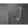 Mexen Velar Duo ușă de duș culisantă 200 cm, transparent, Crom - 871-200-000-02-01