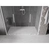 Mexen Velar Duo uși de duș glisante 180 cm, transparent, alb - 871-180-000-02-20