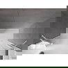 Mexen Velar Duo ușă de duș culisantă 200 cm, transparent, albă - 871-200-000-02-20