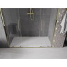 Mexen Velar Duo tolózuhanyajtó 170 cm, átlátszó, arany - 871-170-000-02-50