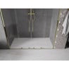 Mexen Velar Duo uși de duș glisante 180 cm, transparent, auriu - 871-180-000-02-50
