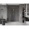 Mexen Velar Duo uși de duș glisante 180 cm, transparente, aurii - 871-180-000-02-50
