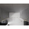 Mexen Velar Duo uși de duș glisante 180 cm, transparent, auriu - 871-180-000-02-50