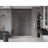 Mexen Velar Duo uși de duș glisante 170 cm, transparente, aur roz - 871-170-000-02-60