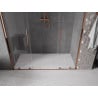 Mexen Velar Duo uși de duș glisante 180 cm, transparent, aur roz - 871-180-000-02-60