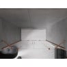 Mexen Velar Duo uși de duș glisante 180 cm, transparent, aur roz - 871-180-000-02-60