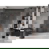 Mexen Velar Duo ușă de duș culisantă 170 cm, transparent, Cupru cu aspect periat - 871-170-000-02-65