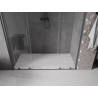 Mexen Velar Duo ușă de duș glisantă 180 cm, transparent, gri armă periat - 871-180-000-02-66