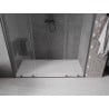 Mexen Velar Duo uși de duș glisante 180 cm, transparent, gri pistol periat - 871-180-000-02-66