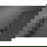 Mexen Velar Duo ușă de duș culisantă 200 cm, transparent, gun gray cu aspect periat - 871-200-000-02-66