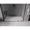 Mexen Velar Duo ușă de duș culisantă 180 cm, transparent, neagră - 871-180-000-02-70