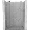 Mexen Velar Duo ușă de duș culisantă 140 cm, transparent, Crom - 871-140-000-02-01