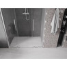 Mexen Velar Duo uși de duș glisante 140 cm, transparent, crom - 871-140-000-02-01