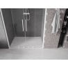 Mexen Velar Duo ușă de duș culisantă 160 cm, transparent, albă - 871-160-000-02-20