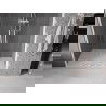 Mexen Velar Duo ușă de duș culisantă 140 cm, transparent, albă - 871-140-000-02-20
