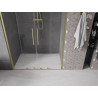 Mexen Velar Duo uși de duș glisante 160 cm, transparent, auriu periat - 871-160-000-02-55