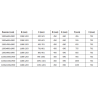 Mexen Roma 120 x 100 cm-es nyíló zuhanykabin, átlátszó, króm - 854-120-100-01-00