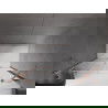 Mexen Velar Duo ușă de duș culisantă 150 cm, transparent, Cupru cu aspect periat - 871-150-000-02-65