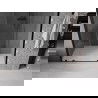 Mexen Velar Duo ușă de duș culisantă 160 cm, transparent, neagră - 871-160-000-02-70
