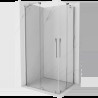 Mexen Velar Duo cabină de duș extensibilă 90 x 80 cm, transparent, Crom - 871-090-080-02-01