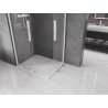 Mexen Velar Duo cabină de duș culisantă 90 x 80 cm, transparentă, albă - 871-090-080-02-20