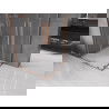 Mexen Velar Duo cabină de duș extensibilă 90 x 80 cm, transparent, Cupru cu aspect periat - 871-090-080-02-65
