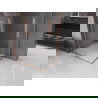Mexen Velar Duo cabină de duș extensibilă 100 x 90 cm, transparent, Cupru cu aspect periat - 871-100-090-02-65